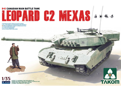 Сборная модель: (Takom 2003) Канадский основной боевой танк Leopard C2 MEXAS