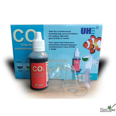 Тест углекислый газ (CO2) UHE (дропчекер+индикаторная жидкость)