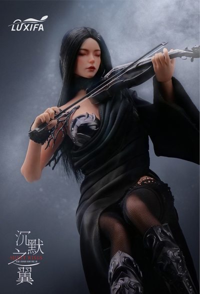 ПРЕДЗАКАЗ - Темная скрипачка - Коллекционная ФИГУРКА 1/6 Silent Wings Soloist (LXF2512B) - Luxifa ?ЦЕНА: 26900 РУБ.?