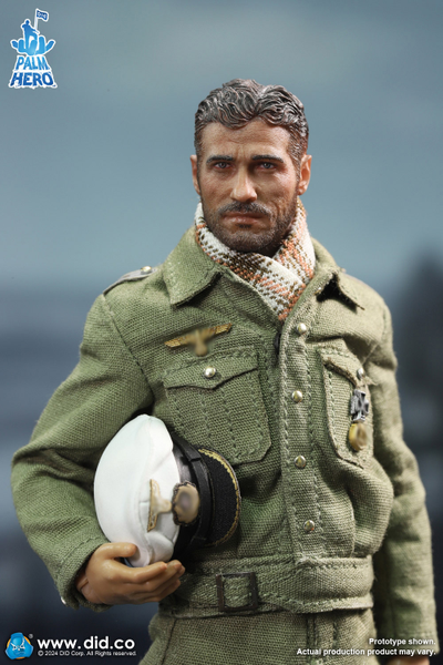 Капитан немецкой подводной лодки - Коллекционная ФИГУРКА 1/12 Palm Hero Series WWII German U-Boat Commander – Lehmann (XD80026) - DID