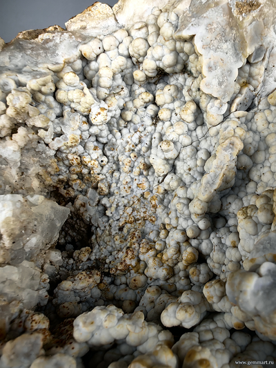 Агат, халцедон, почки в полости, (разн. кварц). Россия. 150*135*100мм