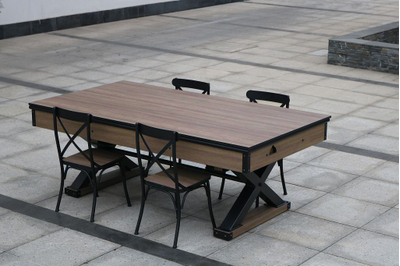 Аэрохоккей «Superior» 7 ф со столешницей (мореный дуб)