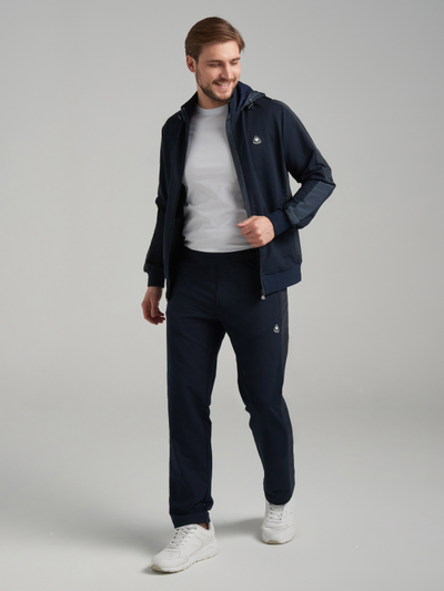 Спортивные костюмы мужские с капюшоном 11SKM-1761 RED-N-ROCK'S