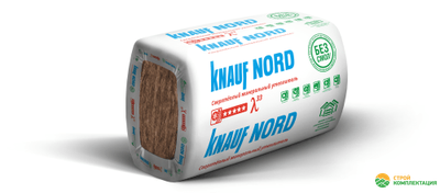 Утеплитель KNAUF NORD TS 033 1250х600х50 мм (12 шт; 0,45 куб.м.)