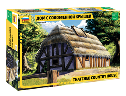 Сборная модель: (Звезда 8532) Дом с соломенной крышей