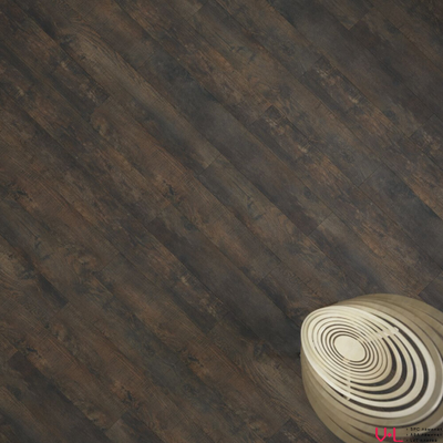 Кварцвиниловая плитка Fine Floor Дуб Окленд FF-1485 в интерьере детально