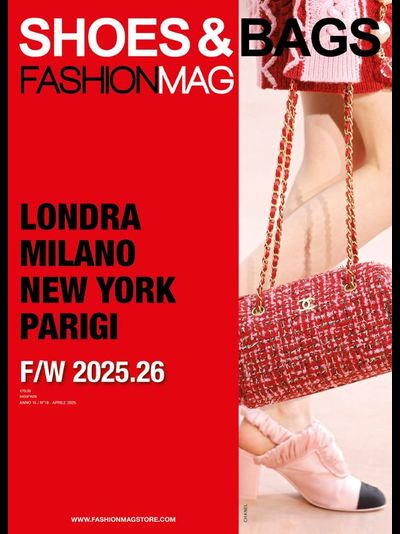 Fashionmag Shoes And Bags Magazine Fall-Winter 2026, Иностранные журналы о моде в Москве, Intpress