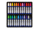 Восковые мелки утолщенные BRAUBERG, НАБОР 24 цвета, на масляной основе, яркие цвета, 222972
