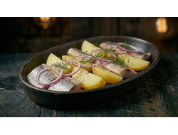 СЕЛЕДКА С КАРТОШКОЙ