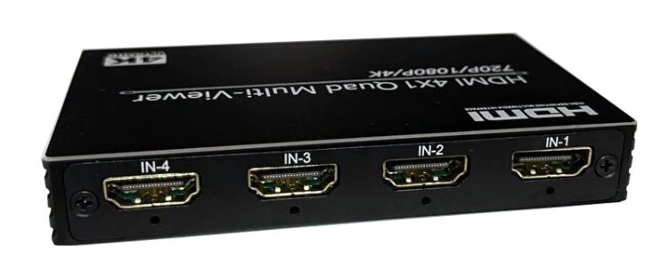 DE/VT-941 4к четырёхканальный HDMI-переключатель/мультиплексор 4К 4x1