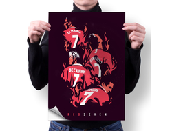 Плакат Манчестер Юнайтед, Manchester United FC №1