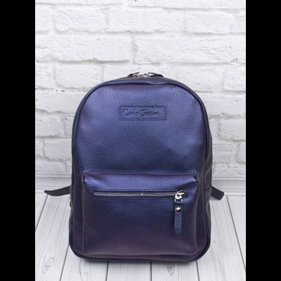 Женский кожаный рюкзак Anzolla Premium indigo (арт. 
3040-56)