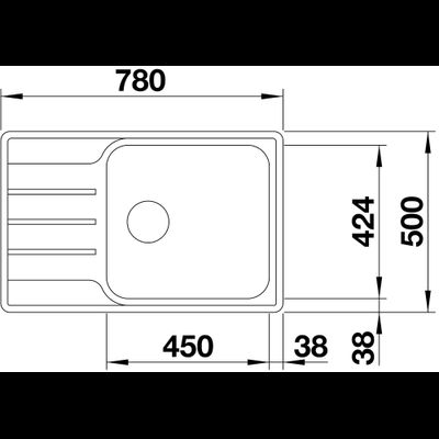 Мойка Blanco Lemis XL 6 S-IF Compact