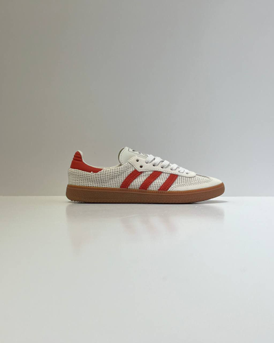 Adidas Samba OG Crystal White Preloved Red