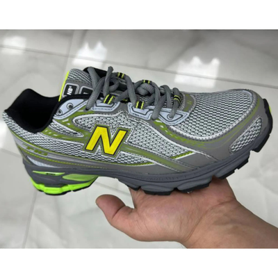 New Balance 740 Grey Neon Green