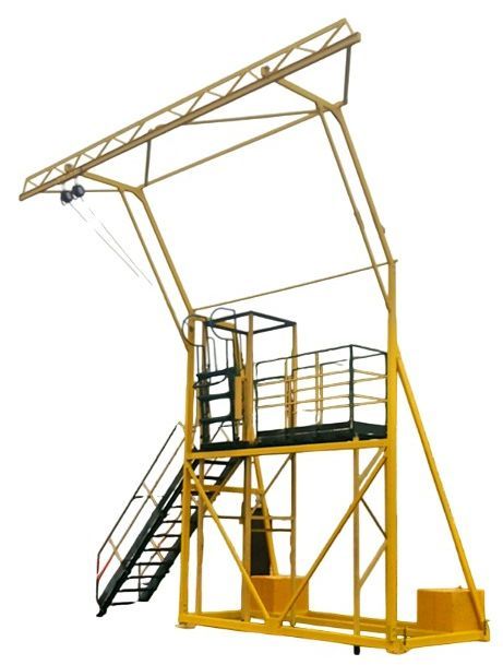 Эстакада обслуживания и досмотра с ЖАЛ