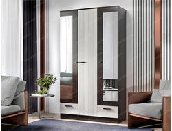 ШКАФ 3-Х СТВОРЧАТЫЙ АДЕЛЬ (венге), 1200*2100*470