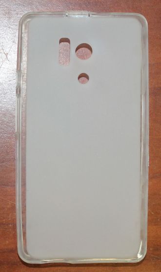 Защитная крышка силиконовая Huawei Honor 3, белая