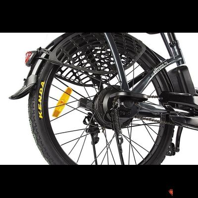 Велогибрид GREEN CITY e-ALFA new Темно-серый