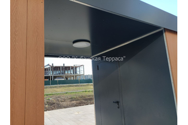 Уличный сан.узел на аллее в г.Анапа