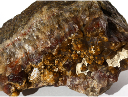 Кварц с фантомами и включениями, щетка, Казахстан (144*93*82 мм, 1162 г) №10827