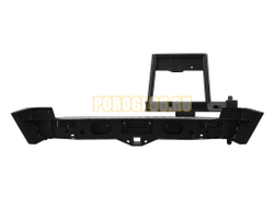 Задний силовой бампер серии Трофи на Chevrolet NIVA 2002-2020 (03.117.03)