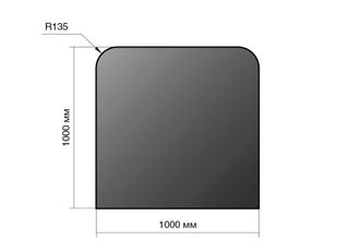 G5, стальной напольный лист под печь