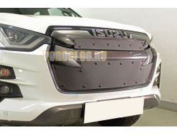 Защита радиатора Isuzu D-Max 2019- chrome низ PREMIUM