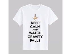 Футболка Keep calm and watch Gravity Falls