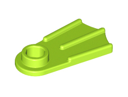 Minifigure Footgear Flipper, Lime (2599a / 4569900 / 6022112 / 6172932)