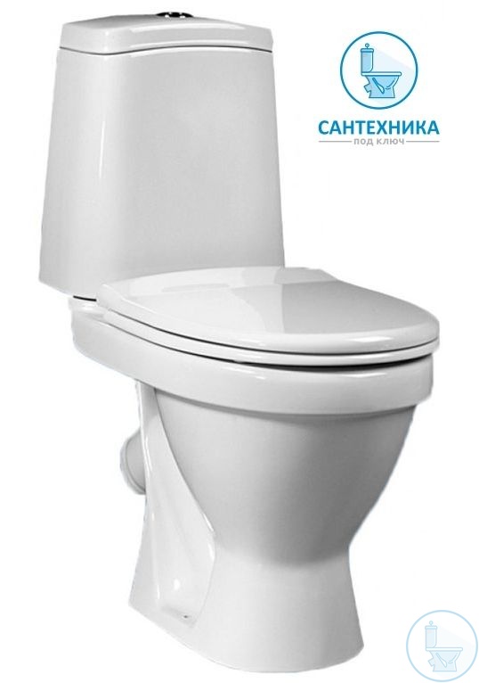 Унитаз SANITA ЛАДА комплектация КОМФОРТ сиденье микролифт Самара косой ...