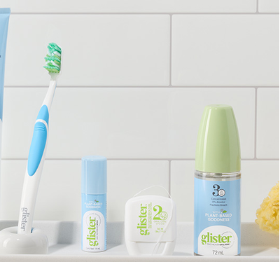 glister™ Многофункциональный ополаскиватель для полости рта, 72 мл.