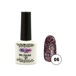 Гель-лак FOR YOU Magic Crystal № 06