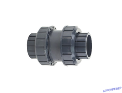 Обратный клапан клеевой (пружинный) 25мм