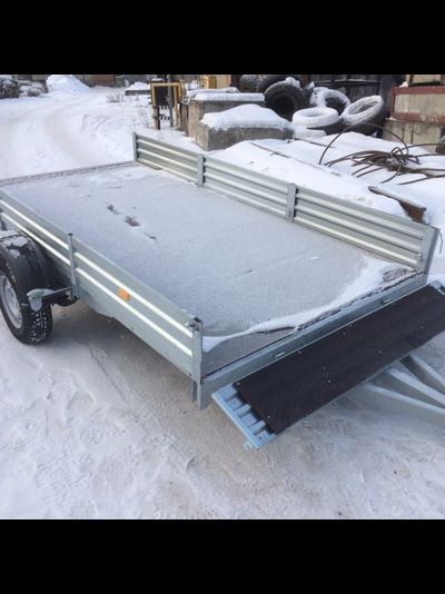 МЗСА 817719.022 Прицеп для крупногабаритных грузов и мототехники (3449×1811×290)