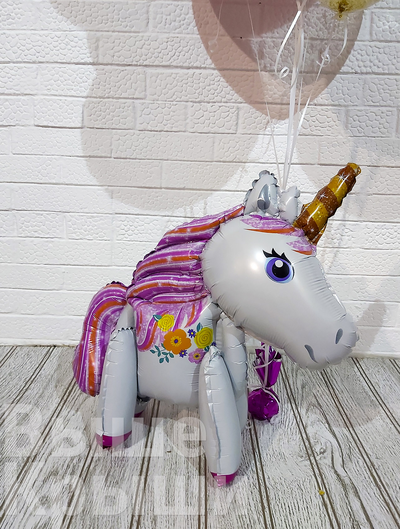 Сет "Цветочные единороги" (8 шариков)