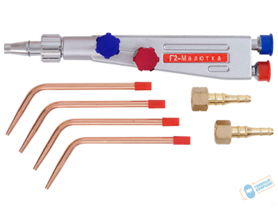 Горелка ацетиленовая КЕДР Г2A Малютка (№0,1,2,3; ц/т наконечник)