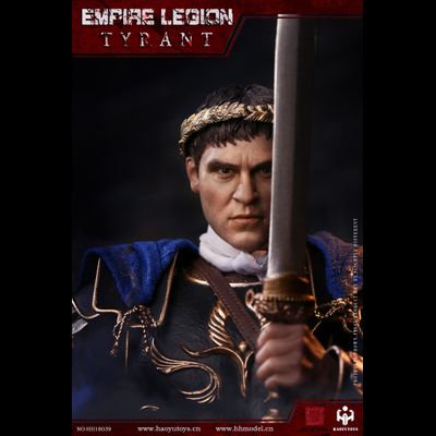 Император Коммод (Хоакин Феникс, "Гладиатор") - КОЛЛЕКЦИОННАЯ ФИГУРКА 1/6 Imperial Legion Tyrant Black Gold Deluxe Edition (HH18039) - HHmodel x HaoYuTOYS