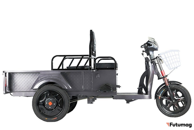 Грузовой электротрицикл Rutrike D1 ГП 1200 60V900W серый