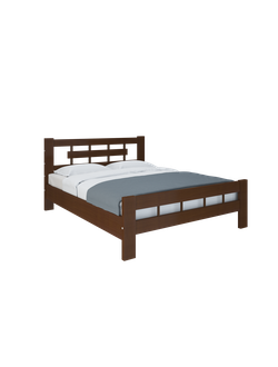 Кровать "Сакура" массив  1200 (Бор)