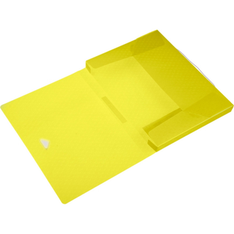 Папка на резинках (бокс) Esselte Colour Ice, 25 мм, желтый