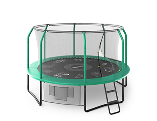 Батут UNIX line SUPREME GAME 12 ft (green) купить в Воронеже.
