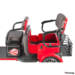 Электротрицикл Rutrike Gelbert Kappa 48V/60V 650Вт красный