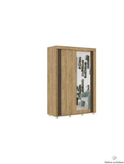 Форест 1.5 м шкаф-купе  Дуб крафт золотой