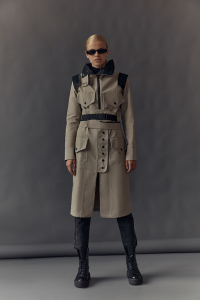 Плащ-трансформер Бежевый