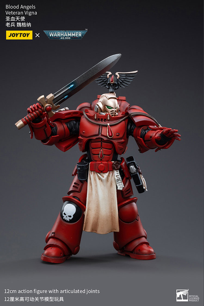 Joytoy: Фигурка Warhammer 40.000 "Blood Angels Veteran Vigna"