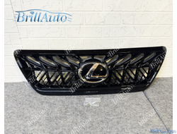 Решетка радиатора Lexus GX 470 TRD с лого черная АНТИХРОМ