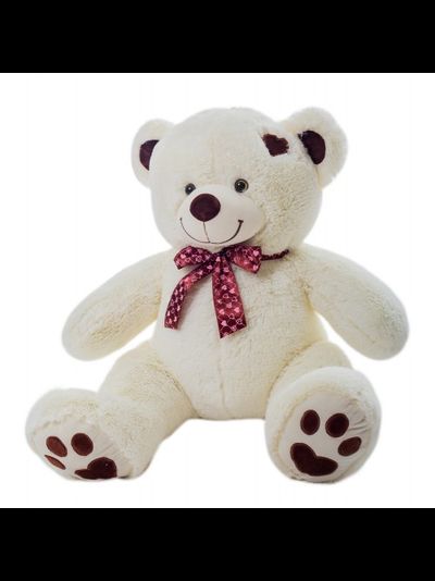 Плюшевый медведь 120 см бежевый Тони