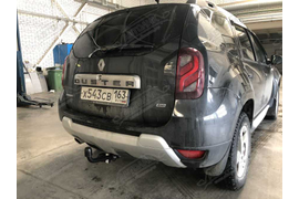 Фаркоп для Рено Дастер установка и подключение