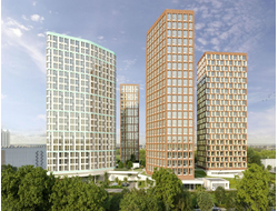 Реклама в ЖК "Ситимикс" (Востряковское шоссе, д. 7, стр. 3)